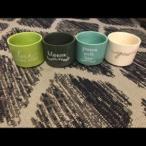 Decorative flower pots